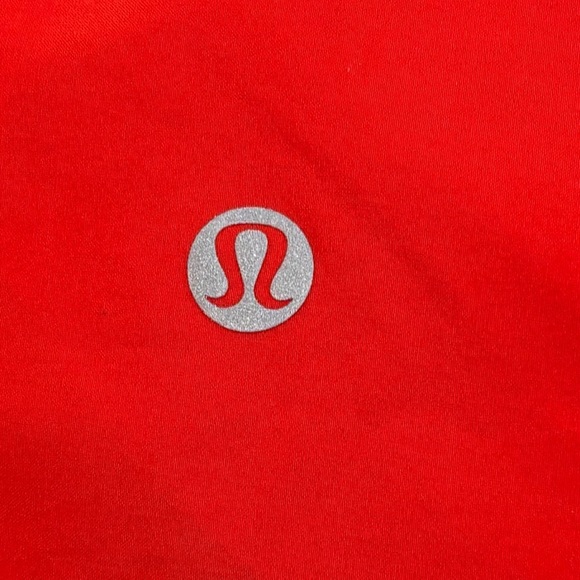 NWT Lululemon Fast And Free High Rise Split Shorts 3" Size Large In Lulu Red - Picture 3 of 6